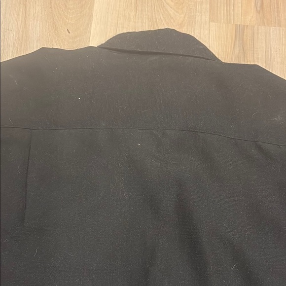 Bruno Magli Black Casual Button Down Shirt - Picture 9 of 10